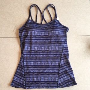 NWT Gaiam built in bra top